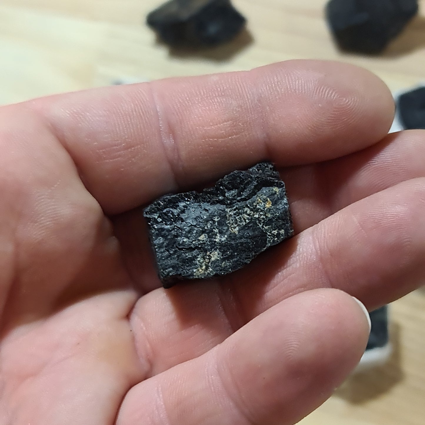 Black Tourmaline Raw Pieces