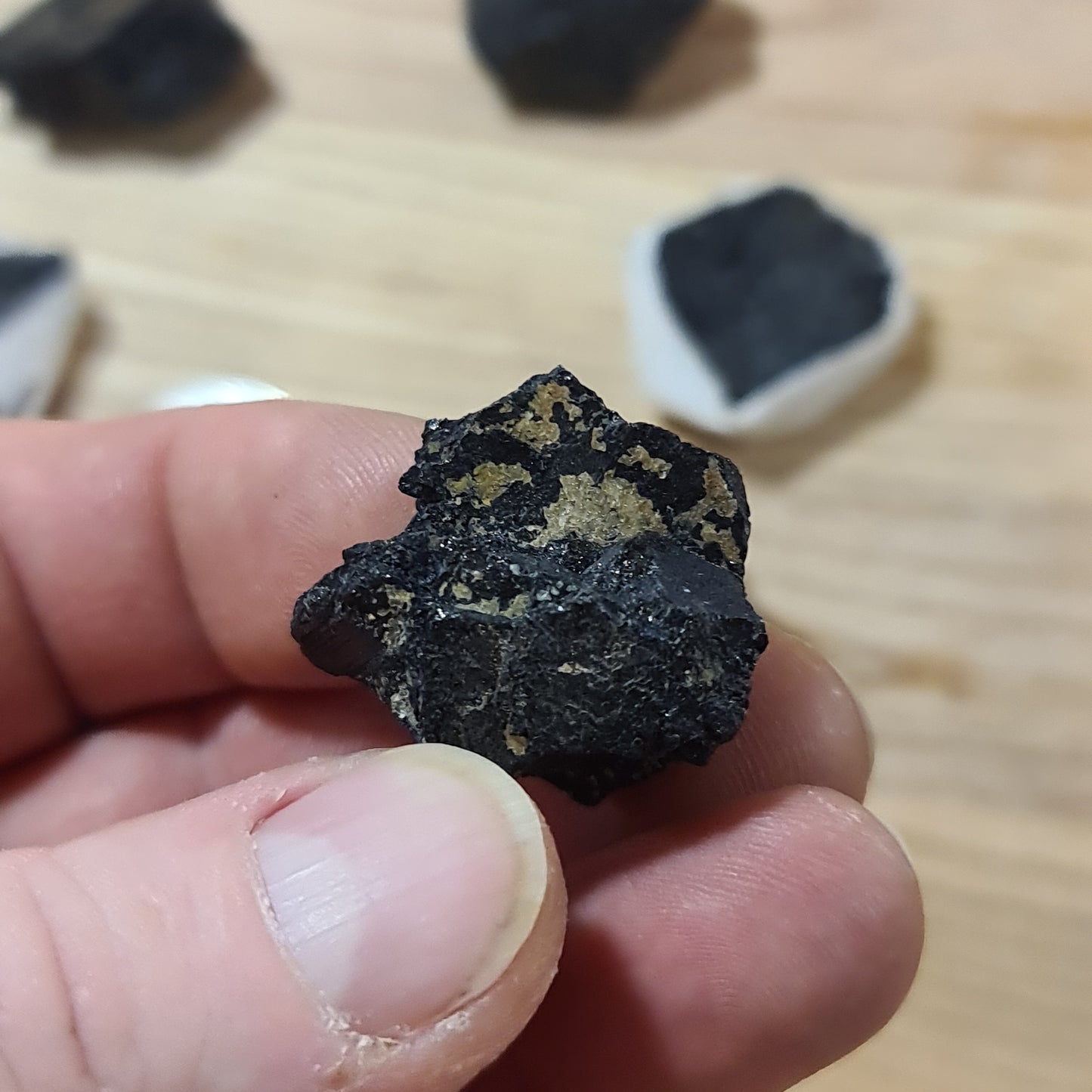 Black Tourmaline Raw Pieces