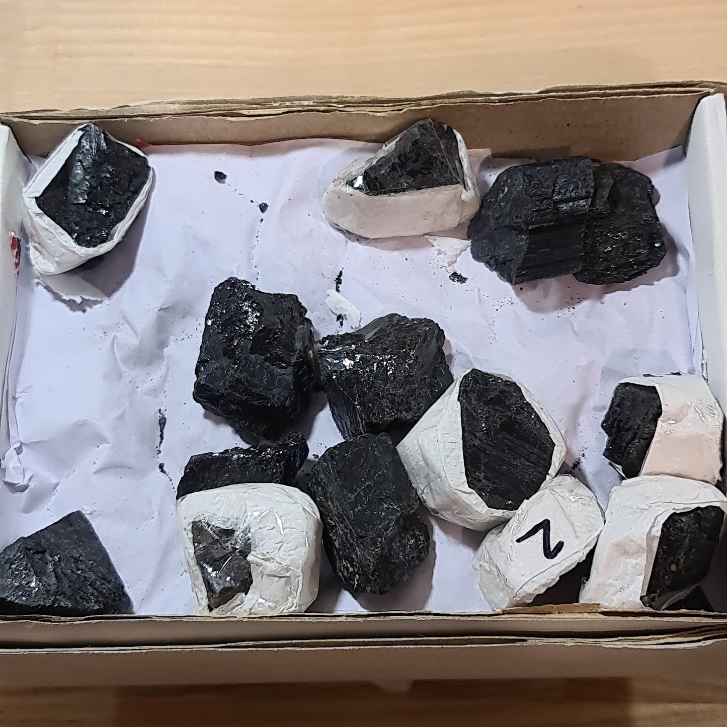 Black Tourmaline Raw Pieces
