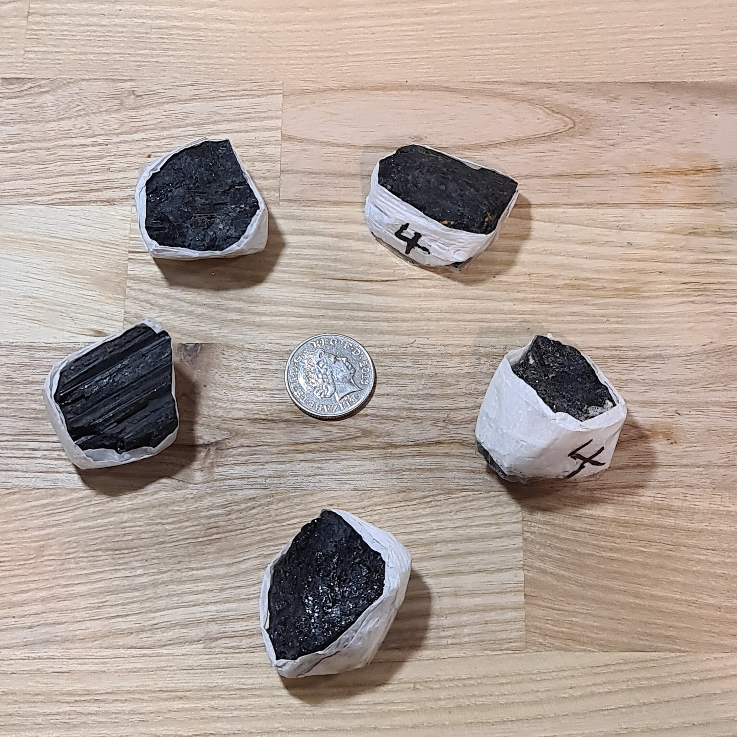 Black Tourmaline Raw Pieces