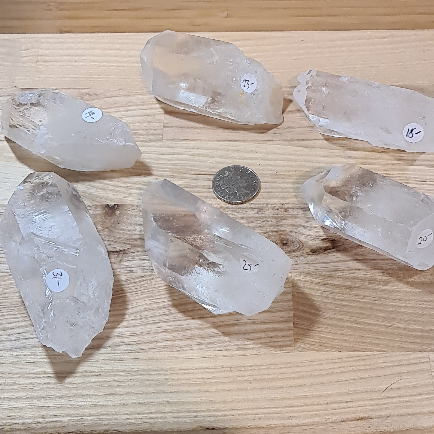 Brazilian Quartz Natural Points