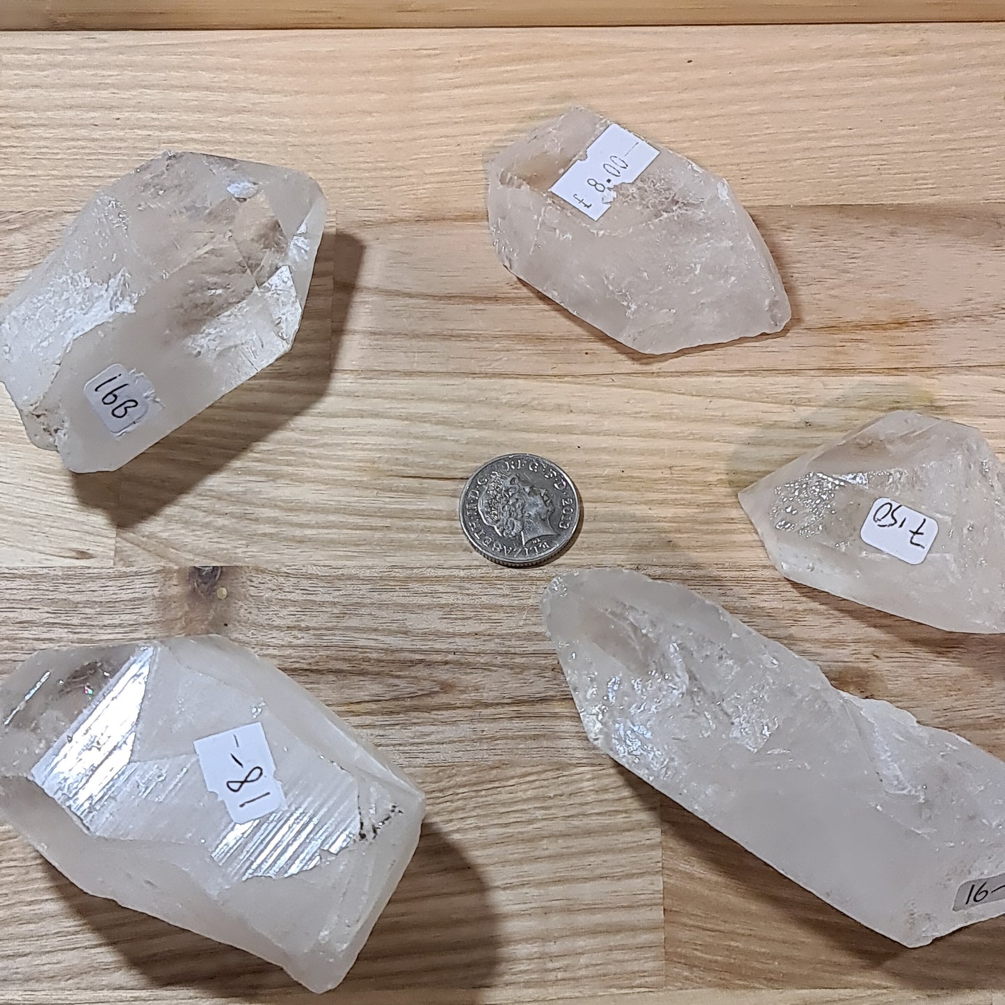 Brazilian Quartz Natural Points