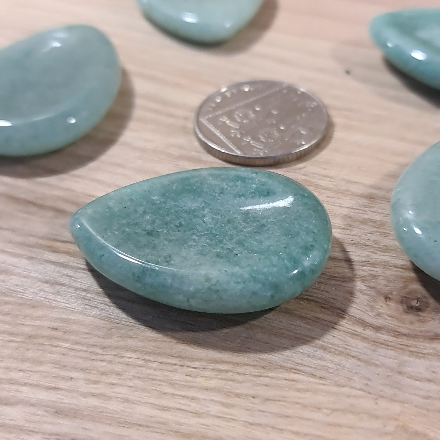 Green Aventurine Thumb Stone