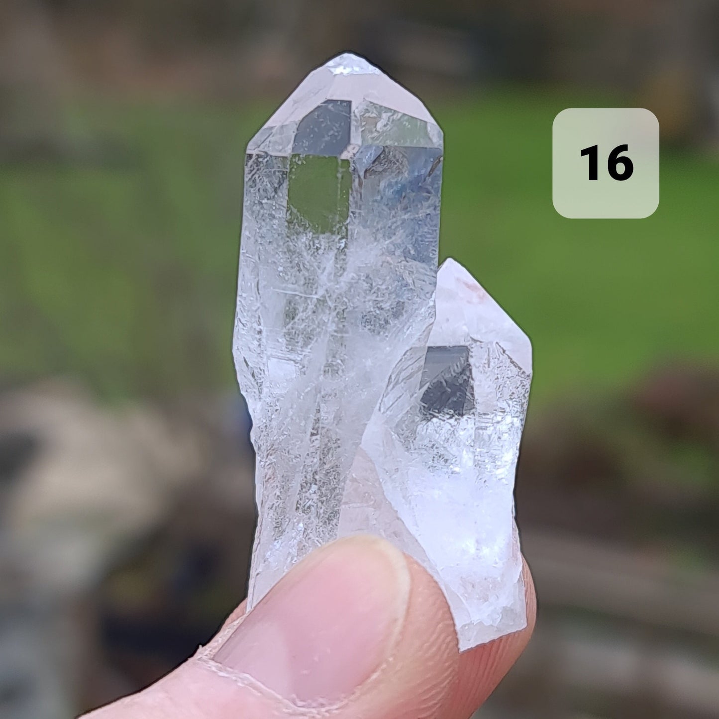 Clear Quartz Mini Cluster - Q16