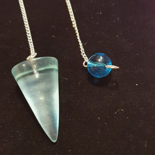 Blue Obsidian Cone Pendulum