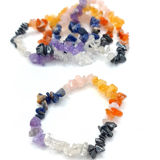 Chakra Chip Bracelet