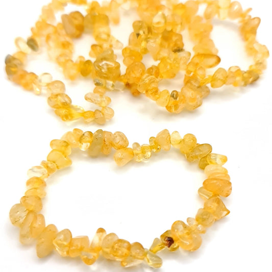 Citrine Chip Bracelet