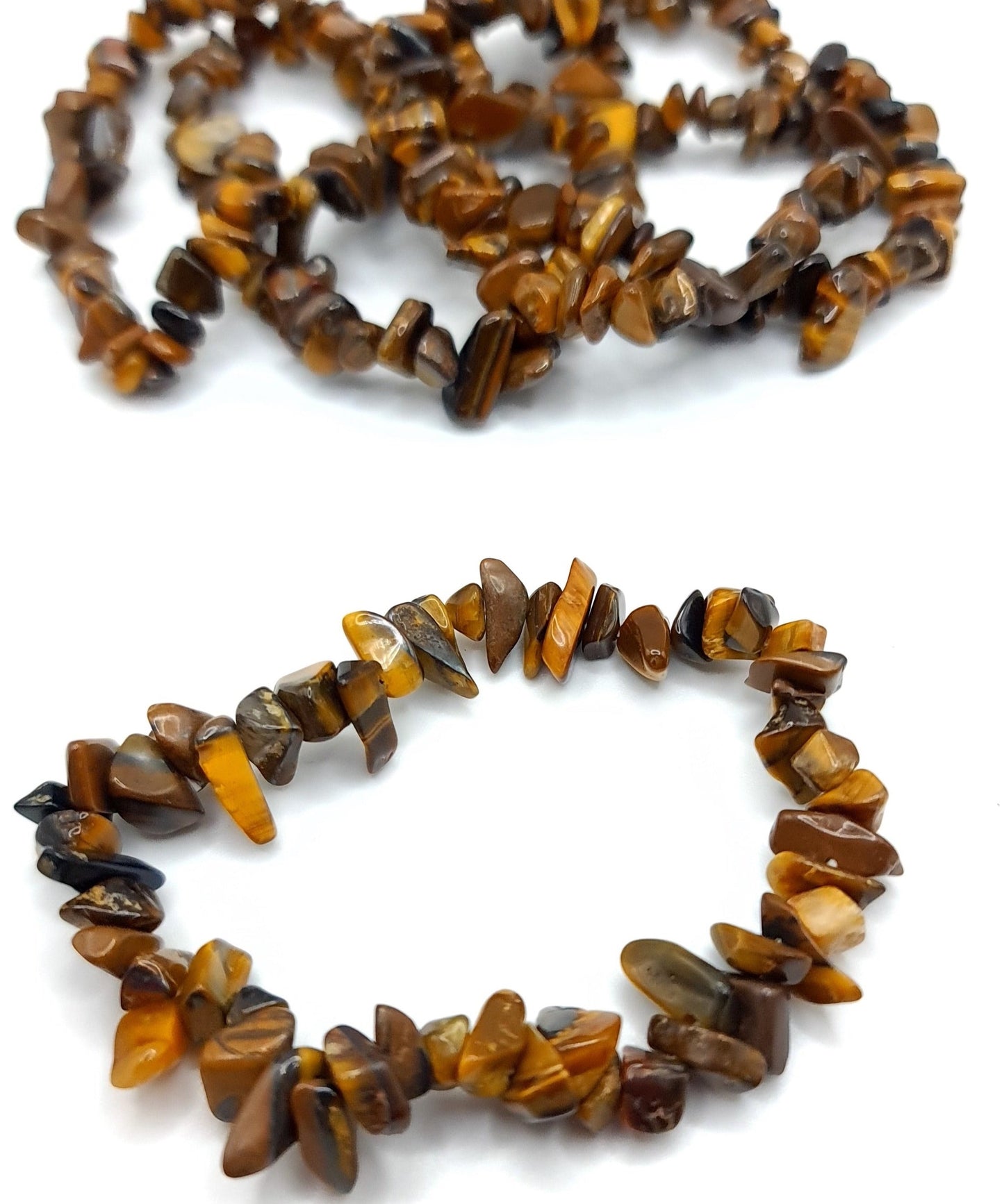 Tigers Eye Chip Bracelet