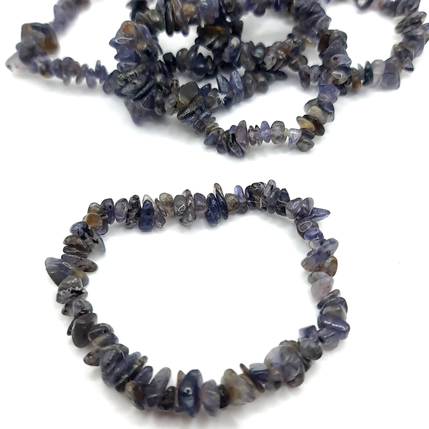 Iolite Chip Bracelet