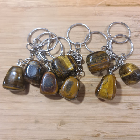 Tigers Eye Keyrings