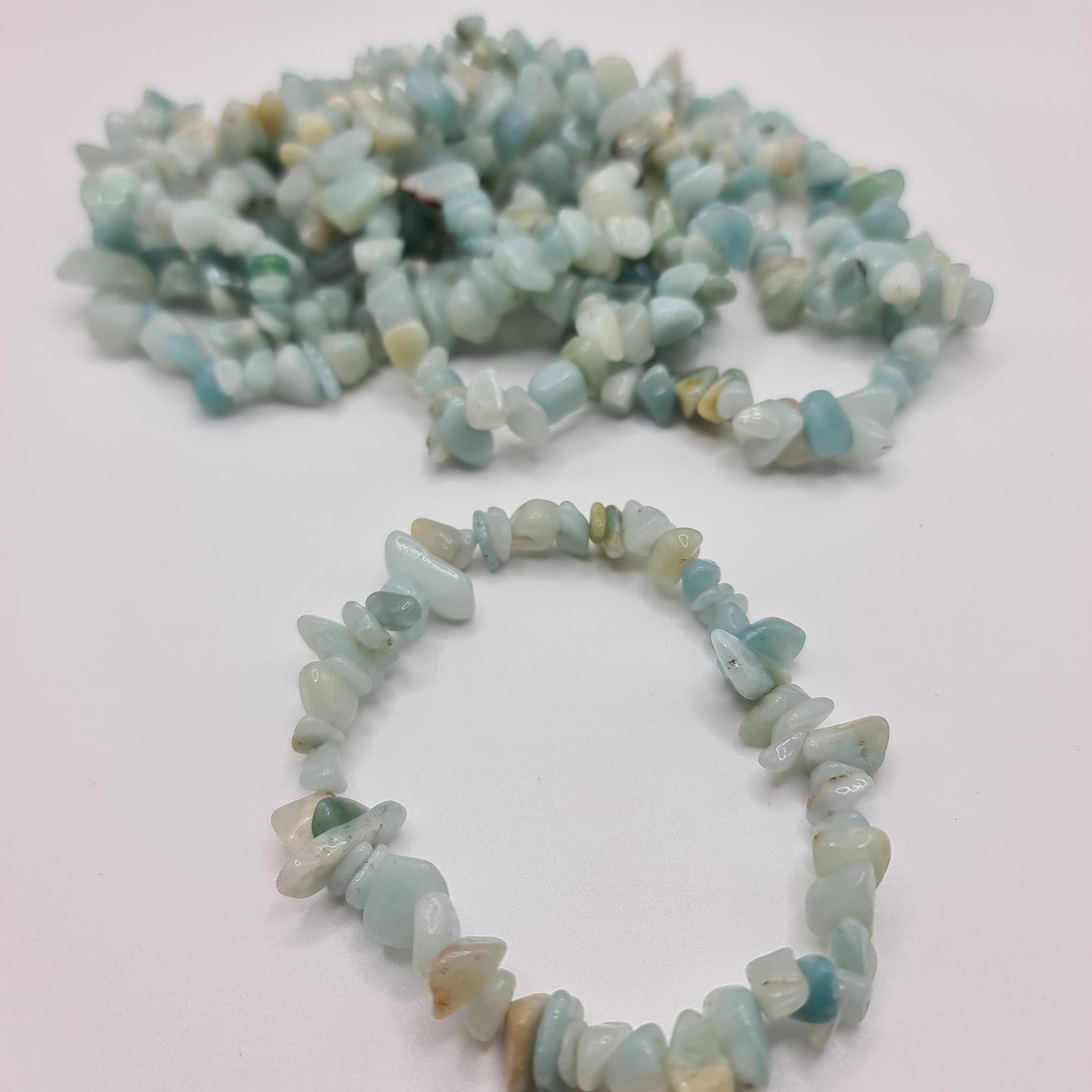 Amazonite Chip Bracelet