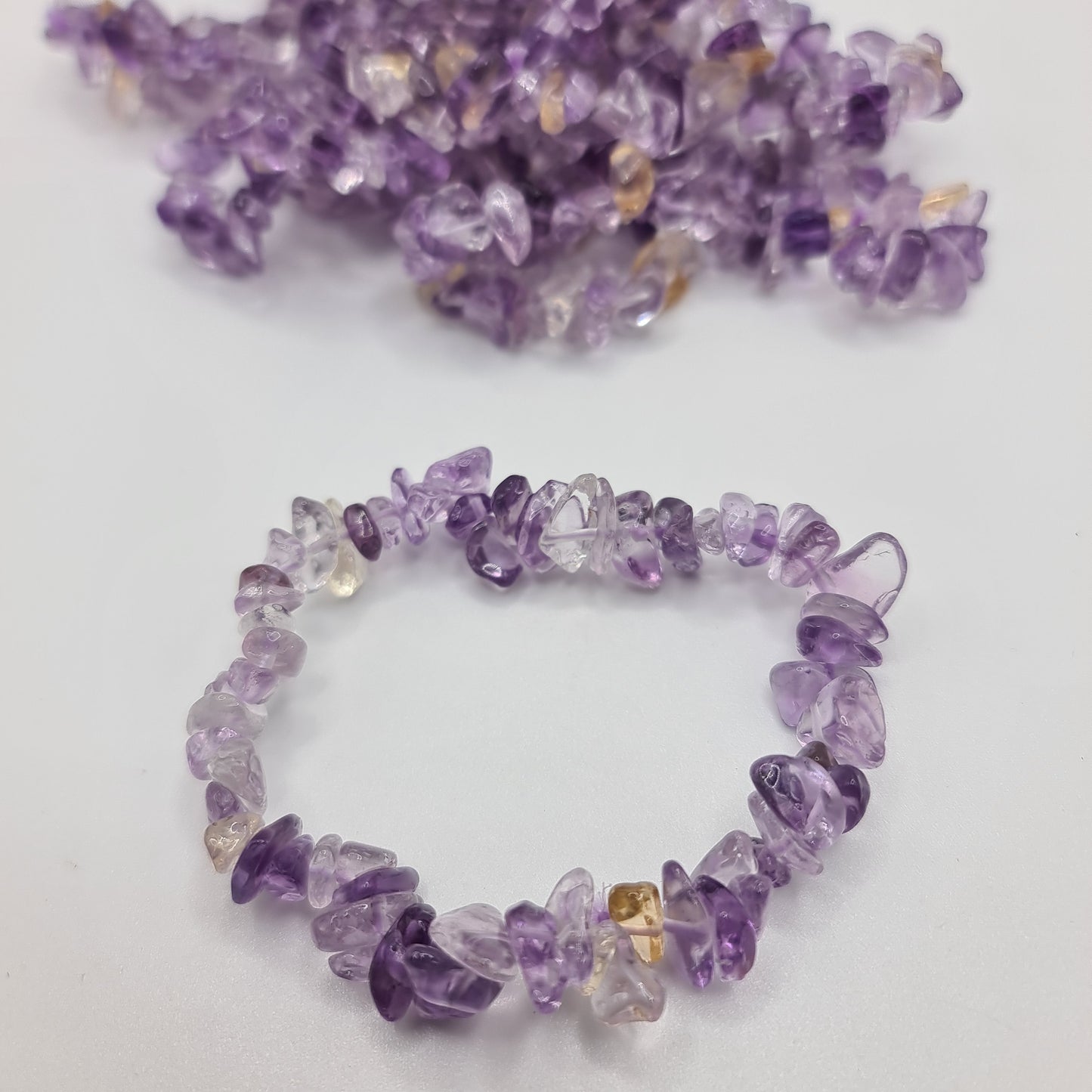 Ametrine Chip Bracelet