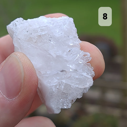 Clear Quartz Mini Cluster - Q8