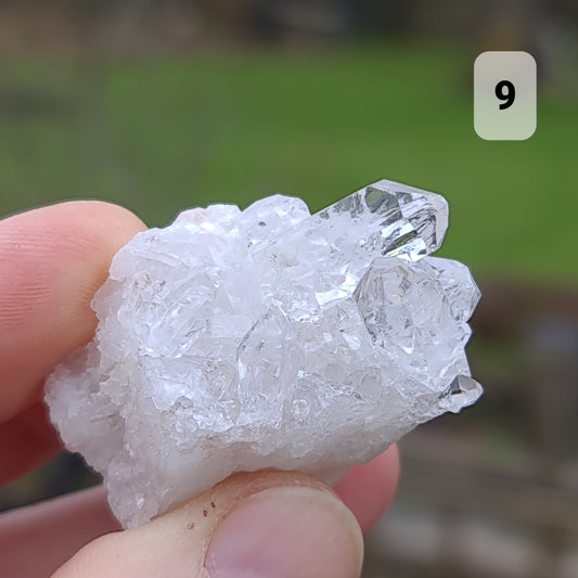 Clear Quartz Mini Cluster - Q9