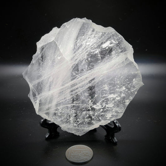 Clear Quartz Slice - QS1