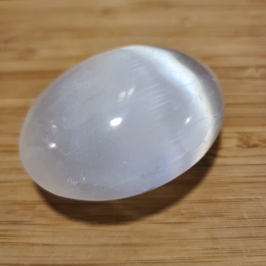 Selenite Palmstone
