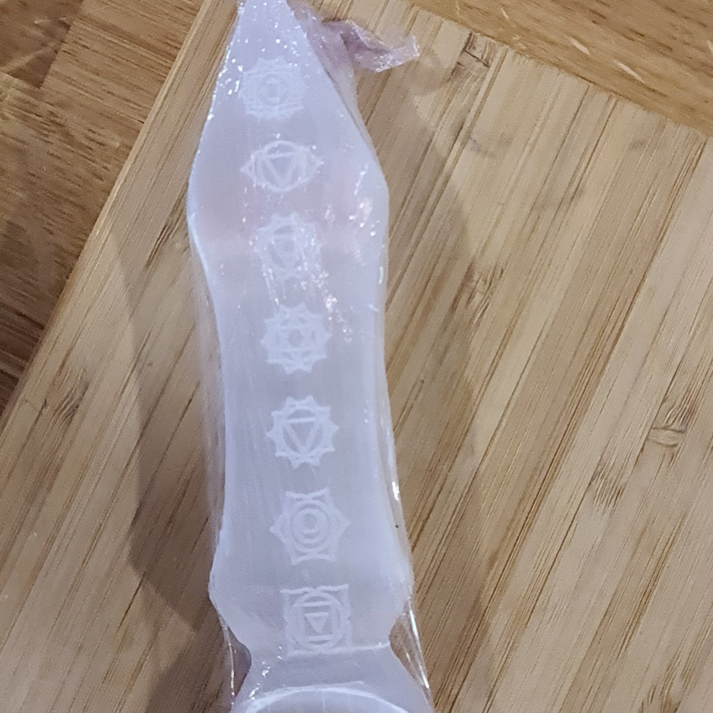Selenite Engraved Sword