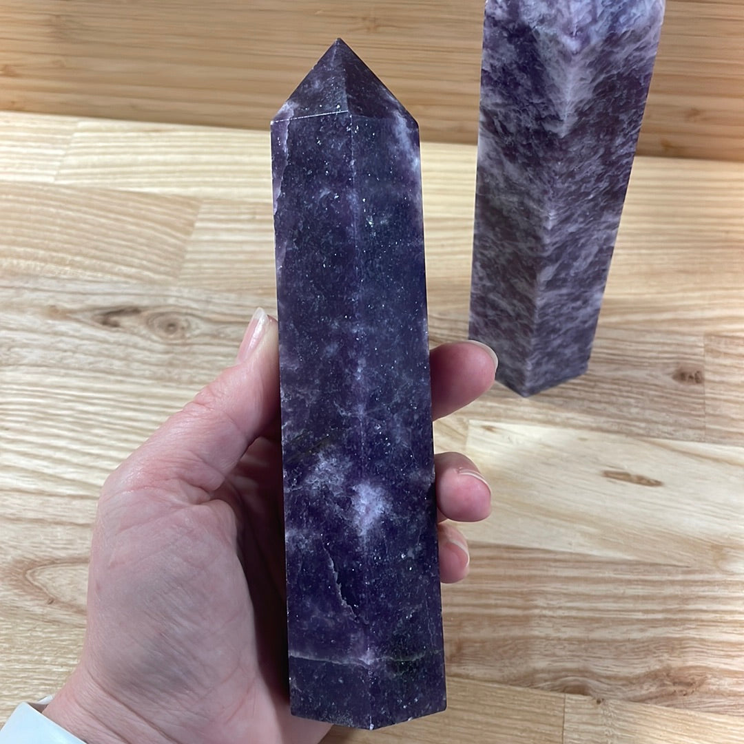 Lepidolite Tower