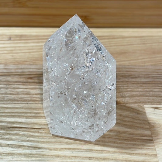 Crackle Quartz Point - CQ6
