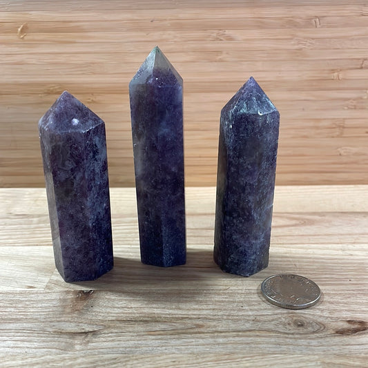 Lepidolite Points