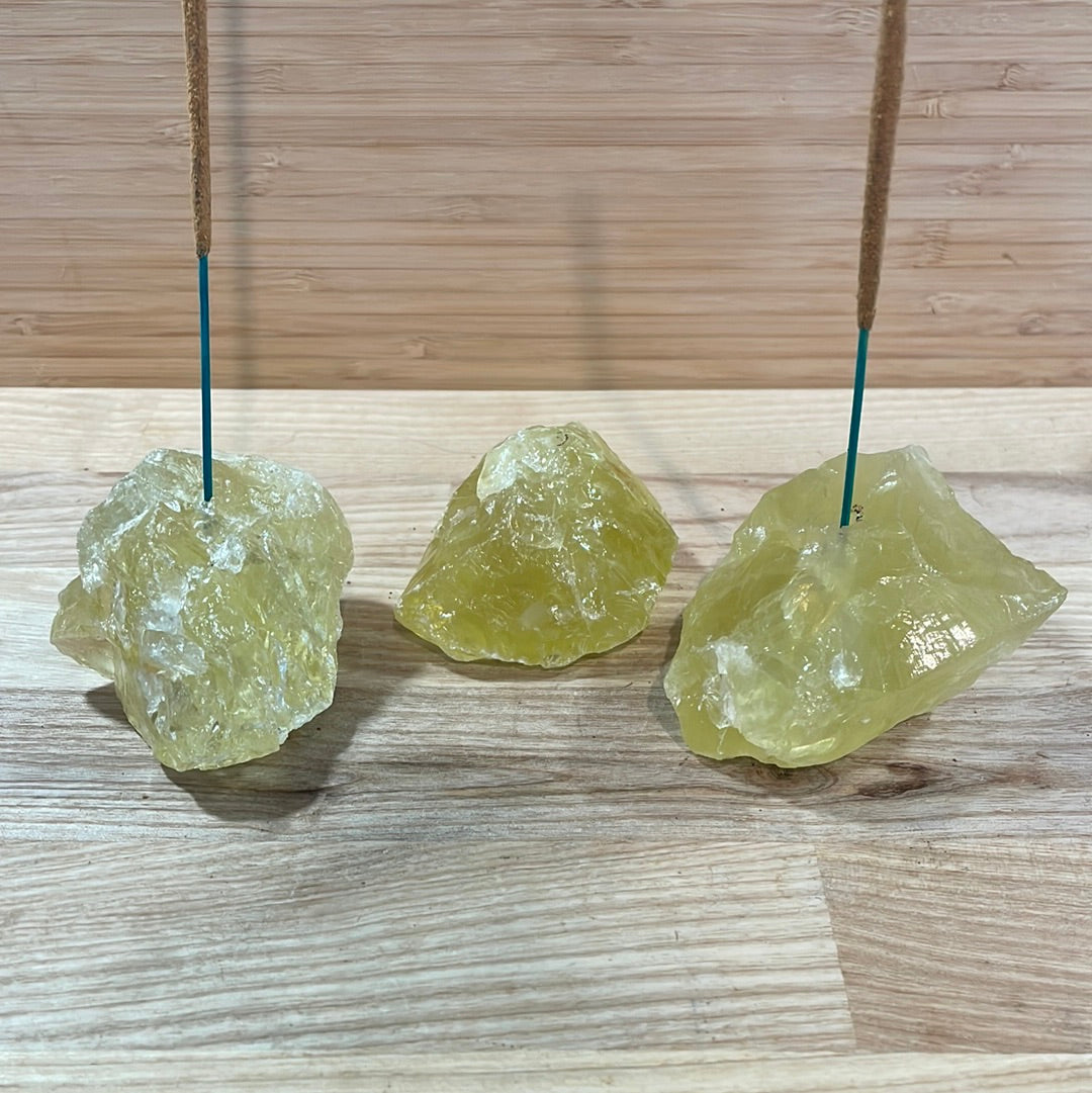 Citrine Incense Holder