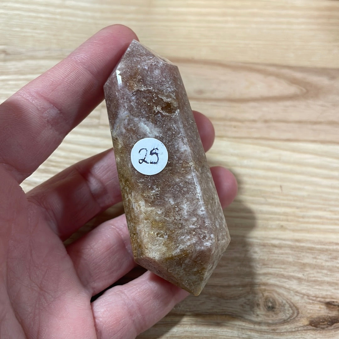 Pink Amethyst Point DT