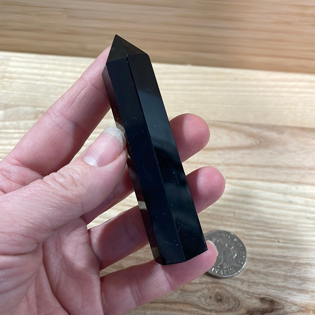 Black Obsidian Points
