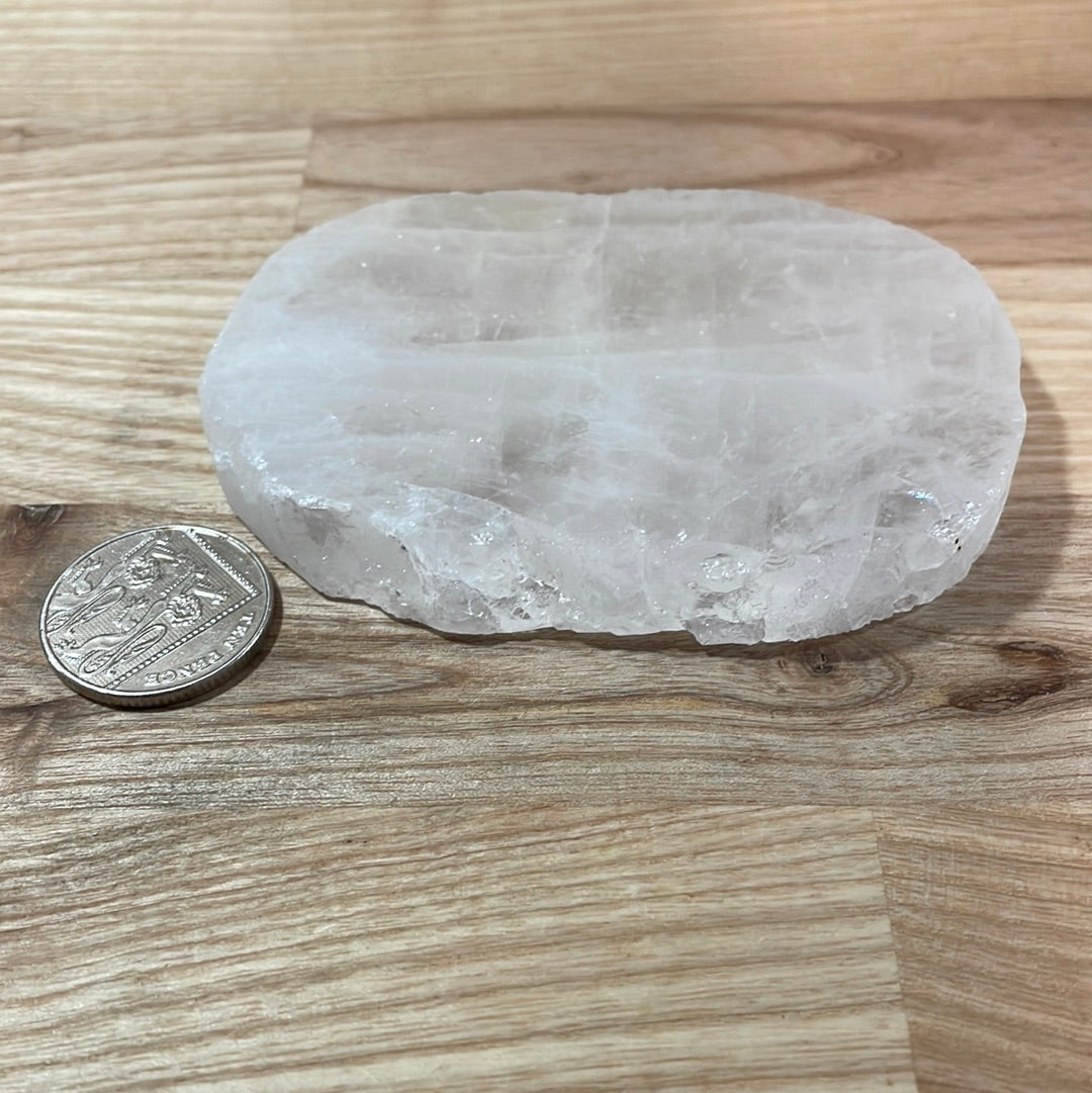 Clear Quartz Slices