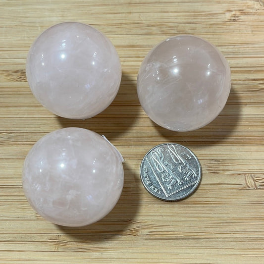 Rose Quartz Sphere 35mm