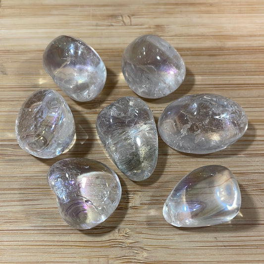 Angel Aura Quartz Tumblestone