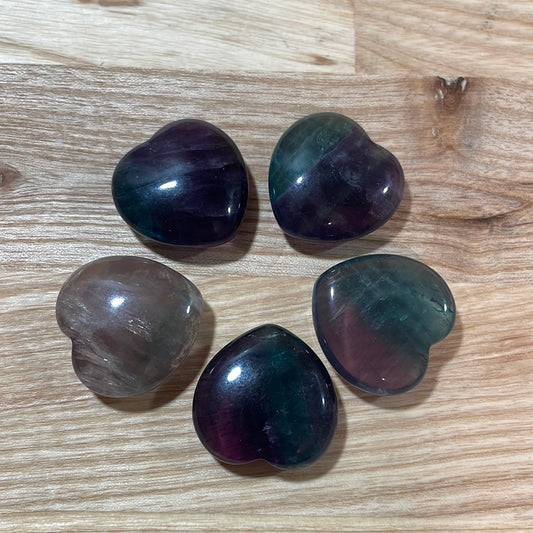 Fluorite Heart (mini)