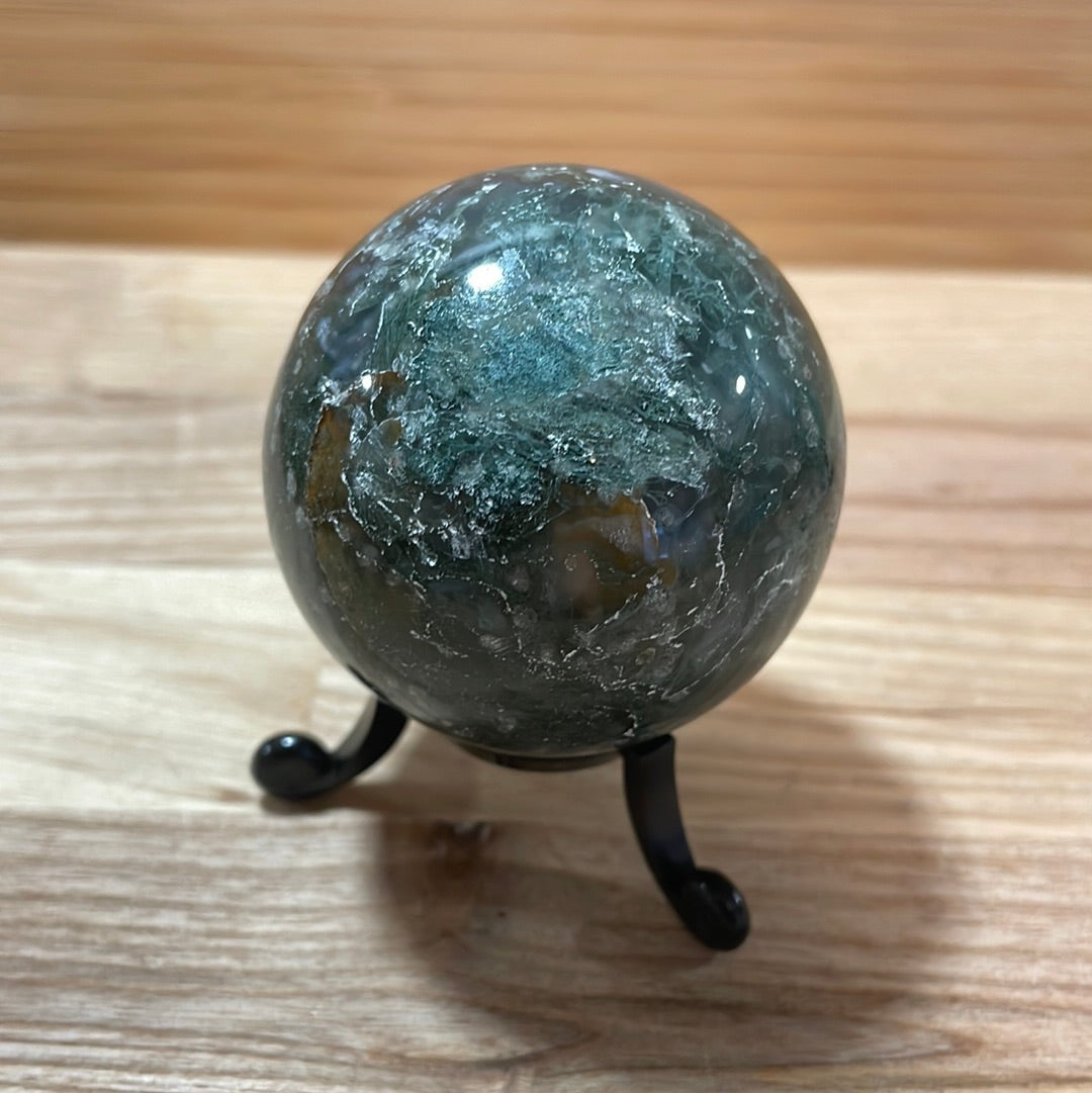 Moss Agate Sphere