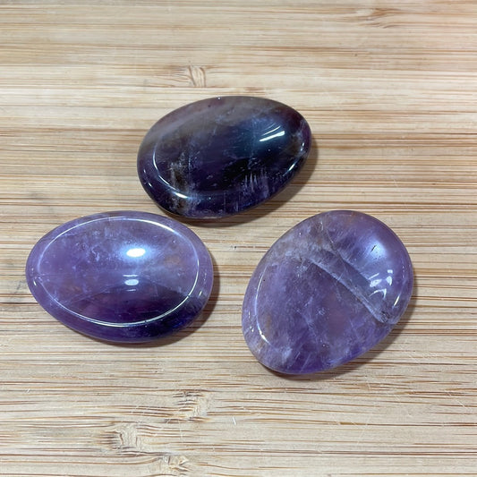 Amethyst Thumb Stone