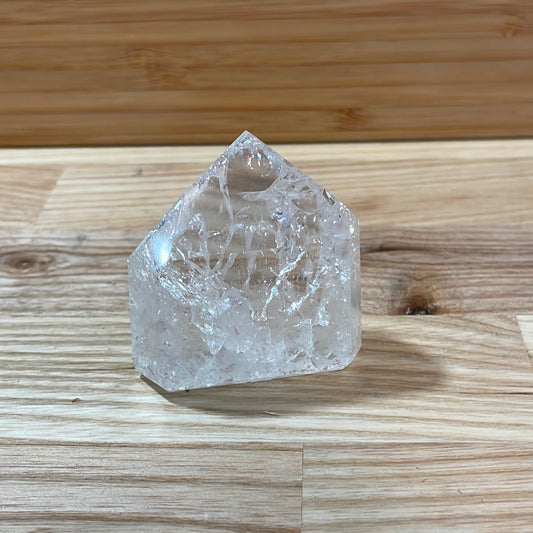 Crackle Quartz Point - CQ1