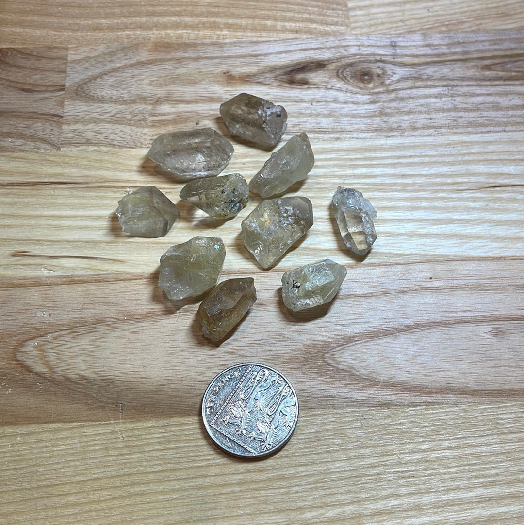Rutilated Quartz Raw Points