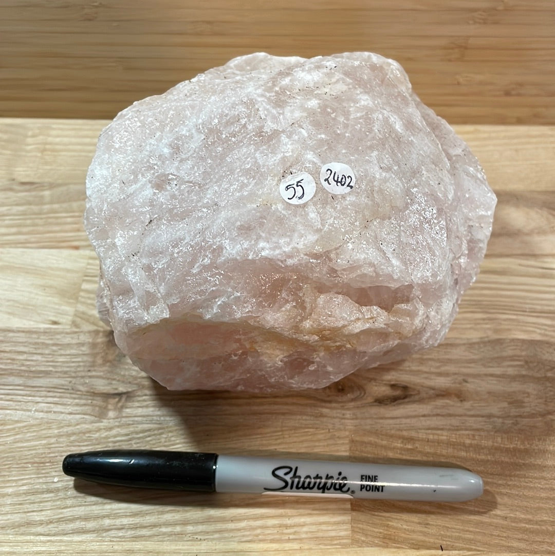 Rose Quartz "A" Grade Raw Boulder