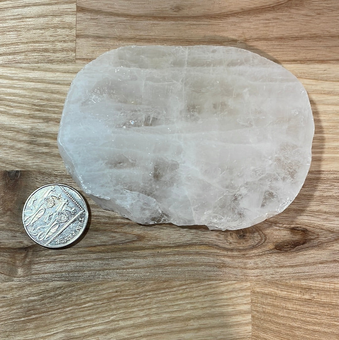 Clear Quartz Slices