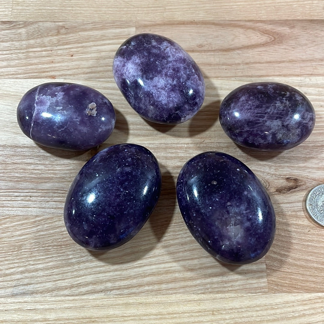 Lepidolite Palmstone