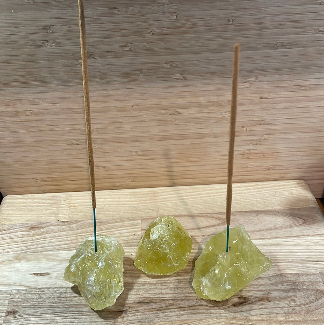Citrine Incense Holder