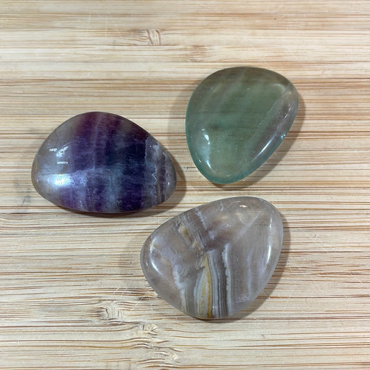 Fluorite Worry Stone