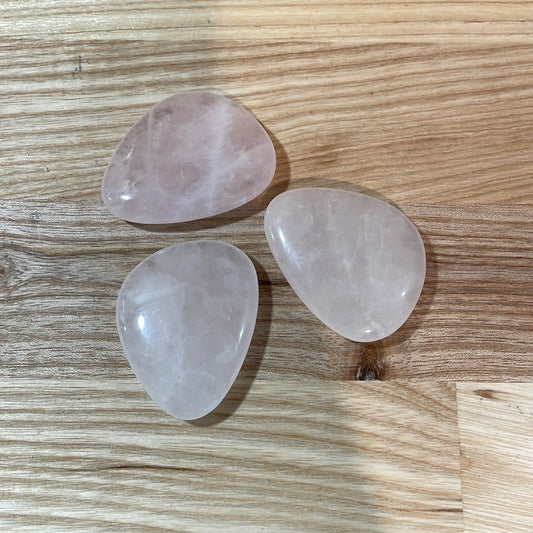 Rose Quartz Worry Stone