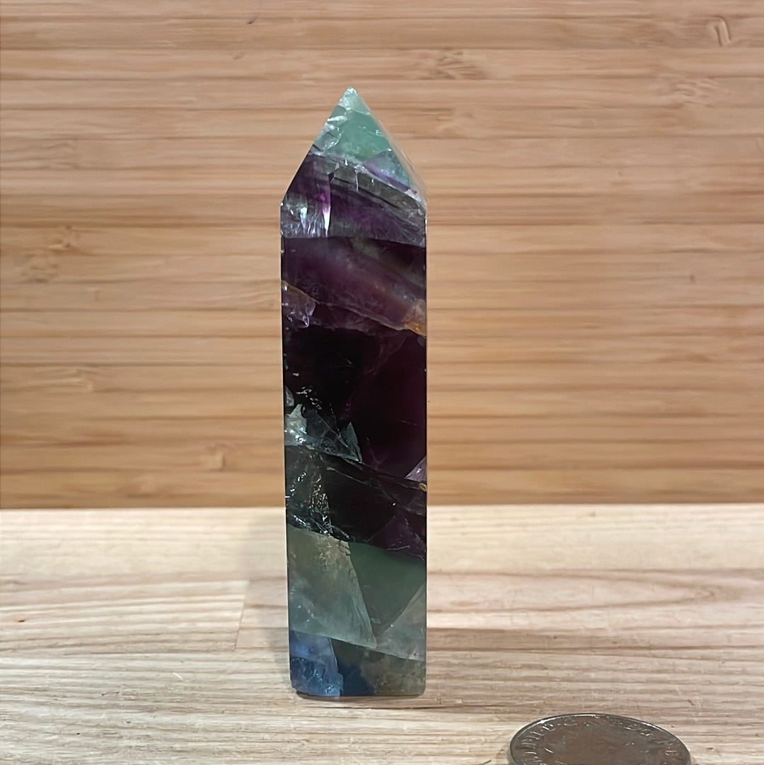 Feather Fluorite Points