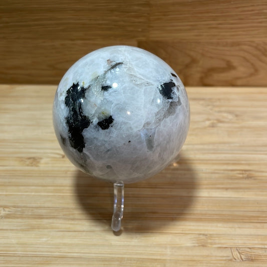 Rainbow Moonstone Spheres 55-60mm