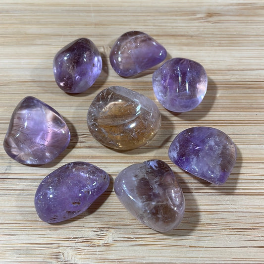 Ametrine Tumblestone