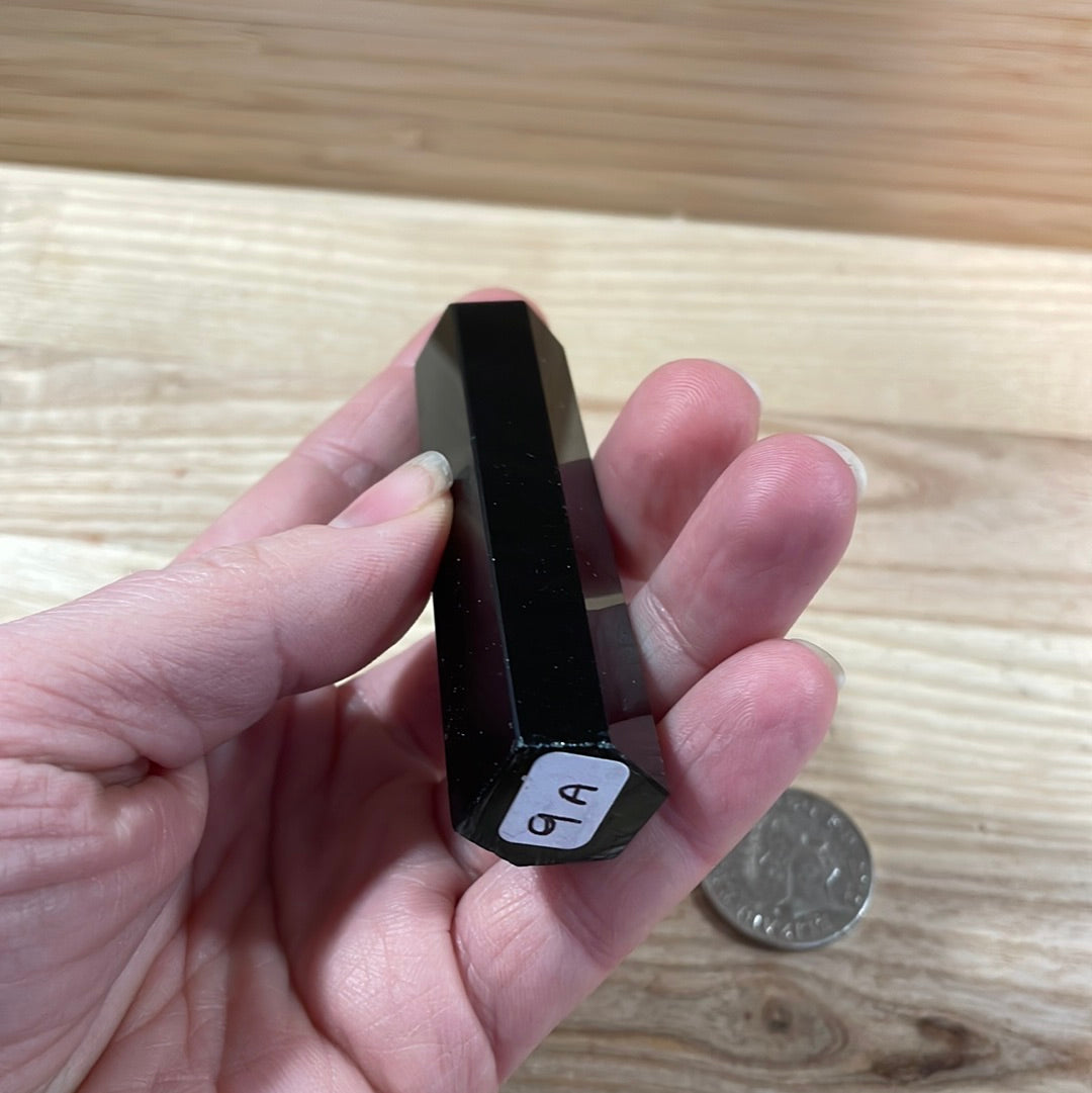 Black Obsidian Points