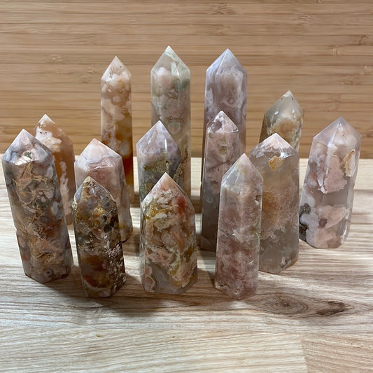 Flower Agate Points