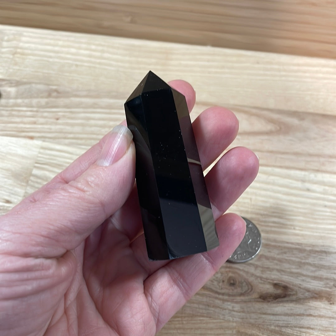 Black Obsidian Points