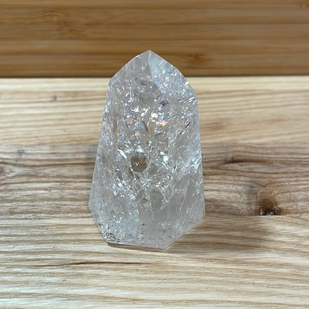 Crackle Quartz Point - CQ4