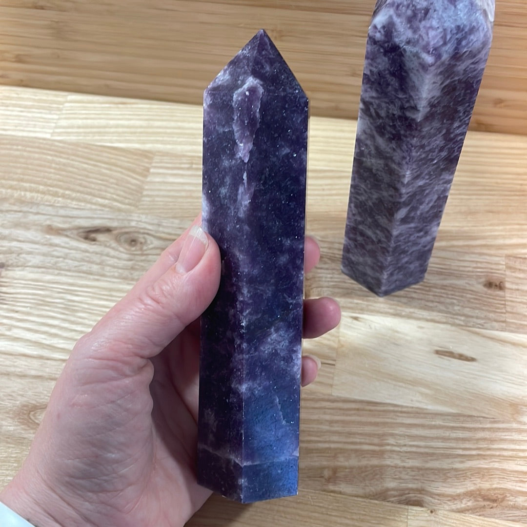 Lepidolite Tower