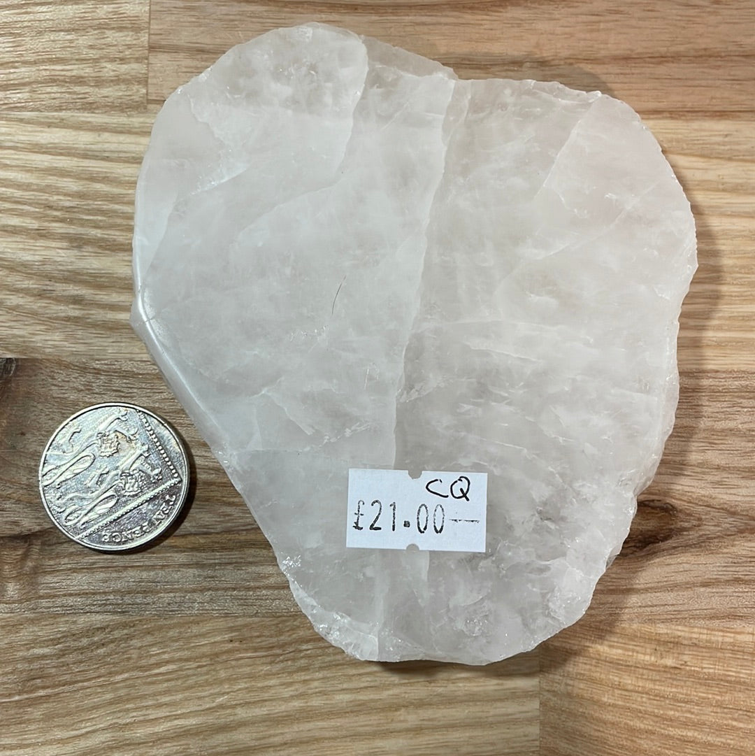 Clear Quartz Slices
